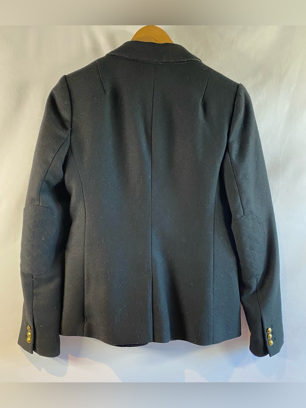 Banana Republic Black Wool Jacket / Blazer, size 4 - Picture 4 of 11
